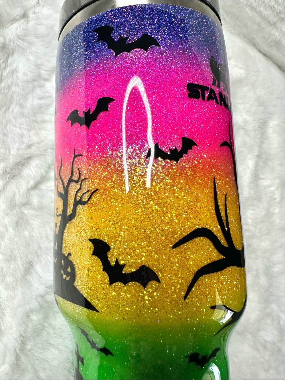 Custom Stanley Halloween Themed Tumbler - Picture 3 of 4